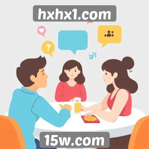 Recursos de interação social no site hxhx1.com